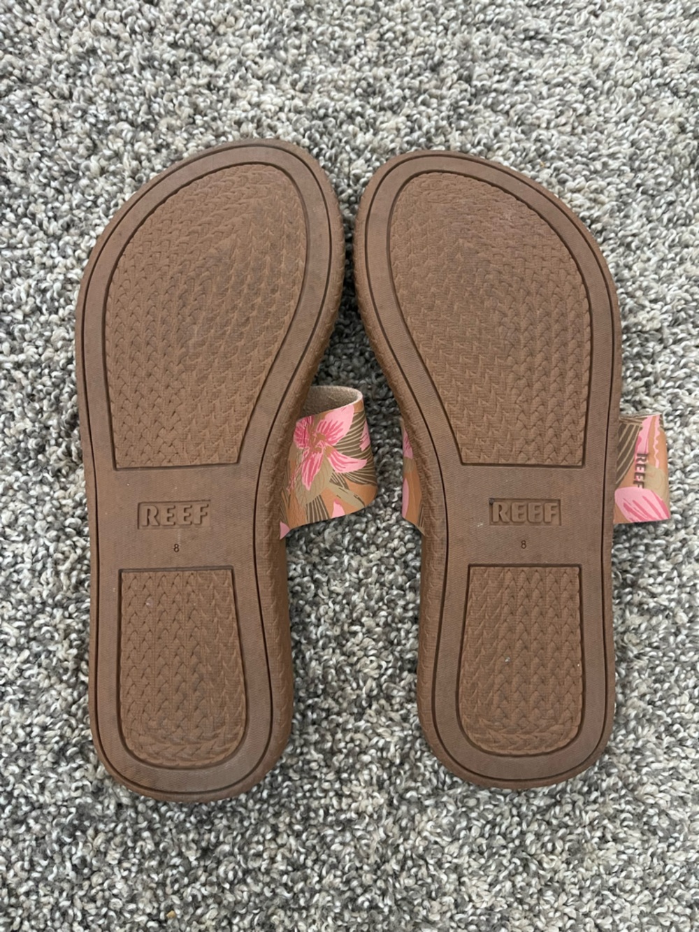 Women’s REEF Cushion Sol Hibiscus Sandals Size 8 - Picture 8 of 8